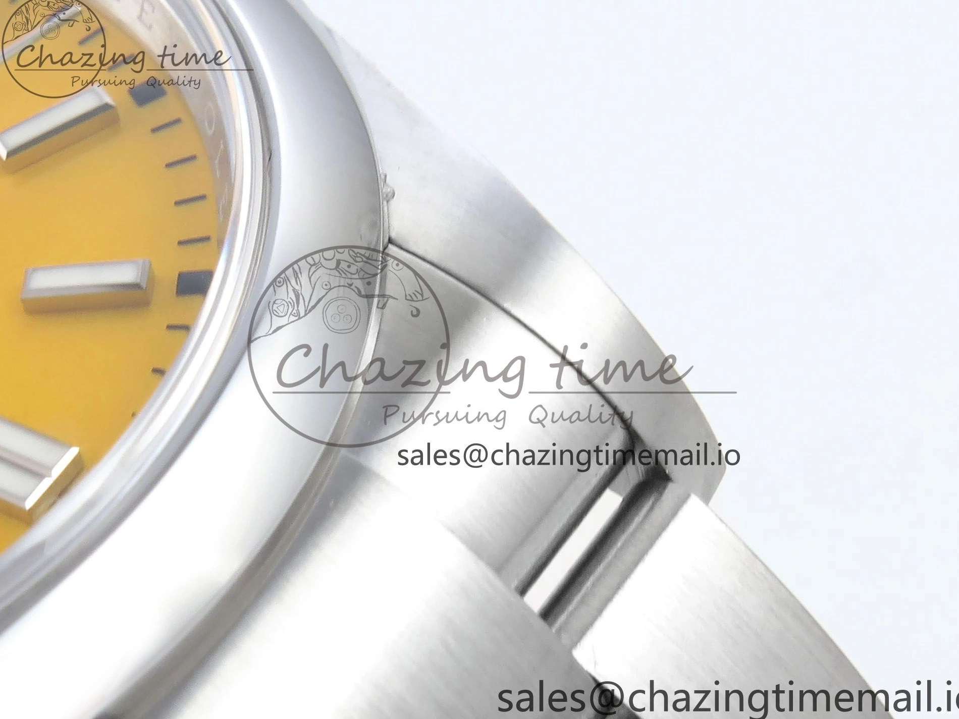 MiroTime 0330 Oyster Perpetual 126000 36mm EWEF Best Edition 904L Steel Yellow Dial A Supportive 777